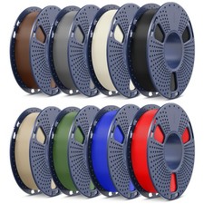 SUNLU 3D Printer Filament Bundle PLA Filament 1.75mm, Individually Vacuum Pac... picture
