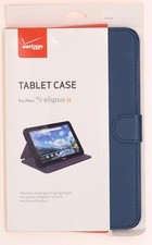 verizon OEM Stylish Leather Folding Folio Case Cover for Ellipsis 10 picture