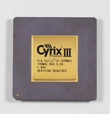 Socket 370 CPU - VIA Cyrix III 500MHz - Samuel - TESTED - NO TARIFF picture