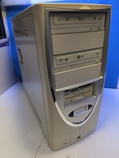 🎸 NICE Vintage ATX Mid Tower Computer Case With 400W PSU DVD Floppy picture