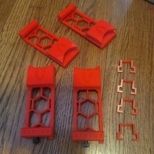 (4 Pack) GPU Hanger GPU Mining Rig video card Universal for Wire Shelves + Clips picture