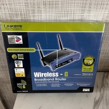 Linksys WRT54G Wireless-G Broadband 54 Mbps 4 PORT 802.11g Router NEW SEALED JJJ picture