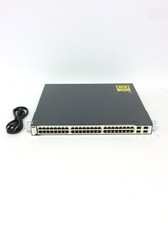 Cisco Catalyst 3750G Series 48-Port Network Switch WS-C3750G-48TS w/ Rack Ears picture
