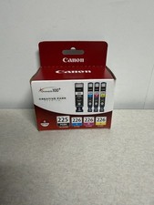 Genuine Canon PGI-225 CLI-226 Ink Cartridge 4-Pack PGBK Cyan Magenta Yellow OEM picture