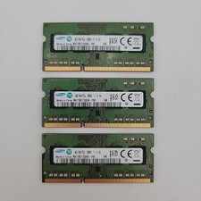 Samsung 12GB Kit 3x4GB DDR3L 1600MHz SODIMM Laptop RAM CL11 PC3L-12800 picture