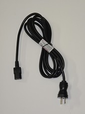 WS HOSPITAL GRADE Medical 10ft Power Cord Cable Green Dot 10A 125V 5-15P C13 picture