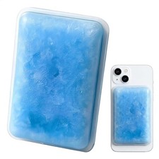 Cell Phone Cooling Pad Portable Reusable Long Lasting Soft Smartphone Back Ice picture