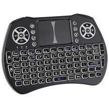 Miritz Mini Keyboard with Touchpad, Supporting 2.4G + Bluetooth Dual Modes, S... picture