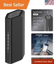 Nighthawk RS90 Dual-Band WiFi 7 Router - Up to 3.6 Gbps, Covers 2,000 sq. ft. picture