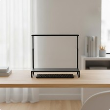 Two-Tier Visual Display Unit Stand Space-Saving Visual Display Unit Stand with picture