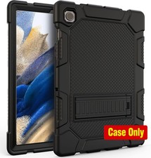 Case for Galaxy Tab A8 10.5, Kickstand, Hybrid Shockproof Rugged Cover, Black picture