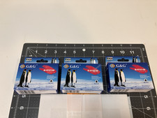 G&G NE-RT1271 BK black set of 3 ink cartridges New Unopened Box Lot Of 3 picture