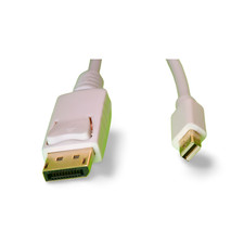 3ft Mini DisplayPort to DisplayPort - White picture