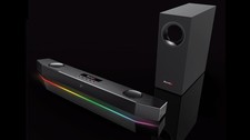 Creative Sound BlasterX Katana RGB Gaming Soundbar + Subwoofer - USB PC Speakers picture