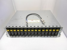 EMC Expansion Array Jbod Server Disk Shelf W/ 15x 3.5 SATA Trays Dell HP CHIA picture