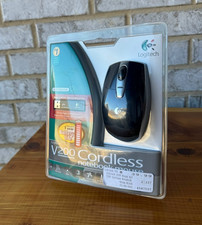 Vintage 2005 Logitech V200 USB Cordless Notebook Mouse Sealed picture