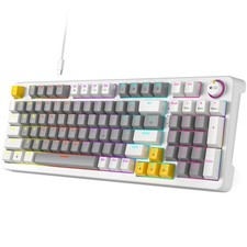 AK96 Smart Mechanical Keyboard Gaming, 96 Keys Full Size with LED Colorful Backl picture