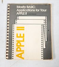 Vintage Mostly BASIC Applications for your Apple II ST533B09 picture