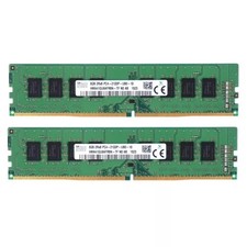 Sk Hynix 16GB (2X8GB) DDR4 2133MHz PC4-17000 UDIMM Memory Ram HMA41GU6AFR8N-TF picture