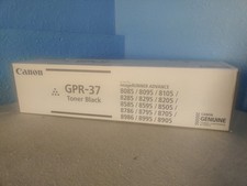 Genuine OEM Canon GPR-37 Black Toner Cartridge 3764B003[AA] picture