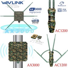 WAVLINK AX3000 Outdoor WiFi 6 Extender Long Range Outdoor WiFi Signal Booster AP picture