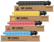 High Yield MP C2503 Toner Cartridge for Ricoh MP C2503 C2003 MP C2004 MP C2504 picture