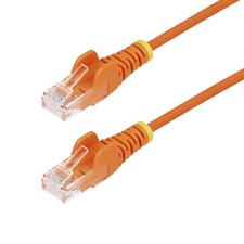 StarTech 10ft Orange Slim CAT6 Ethernet Cable (n6pat10ors) picture