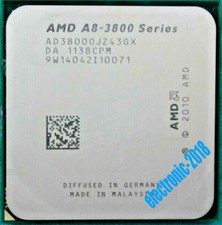 AMD A8-3800 2.4-2.7GHz 4-Core 4M Cache Socket FM1 65W CPU Processor picture