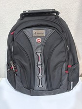 Wenger The Legacy Notebook Carrying Backpack Black / Gray 16” Laptop TSA Ready picture