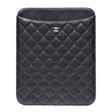 CHANEL Matelassé iPad Case – Black Lambskin Leather picture