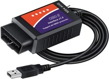 ELM327 USB OBD2 Diagnostic Scanner Tool Ford Focus Mazda Code Reader picture