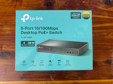 TP Link 8-port 10/100Mbps Desktop PoE+ Switch TL-SF1008P picture