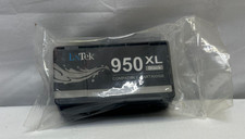 LxTek 950XL Black printer ink cartridge, Factory Sealed Bag picture