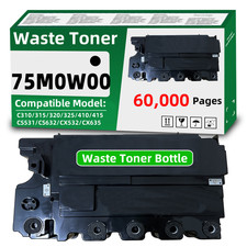 75M0W00 Waste Toner Bottle Compatible for Lexmark CS531 CS632 CX532 CX635 C410 picture
