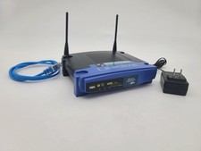 LINKSYS WRT54G V8 WIRELESS-G BROADBAND ROUTER 2.4GHZ 54MBPS 4-PORT W ADAPTER picture