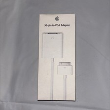 Genuine Apple 30-pin to VGA Adapter MC552ZM/B picture