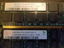 20Qty HYNIX HYMP525P72CP4-Y5 2GB PC2-5300P DDR2-667 Oracle P/N:371-2002-01 picture