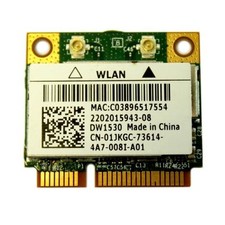Broadcom BCM943228HM4L Dell DW1530 1JKGC 802.11a/g/n WiFi Wireless pcie card picture