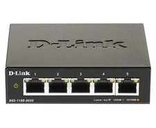 D-Link DGS-1100-05V2 5-Port Gigabit Smart Managed Switch with VLAN support, laye picture
