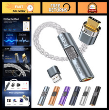 USB C DAC Audio Adapter & Headphone Amplifier - High-Quality Sound, Portable Des picture