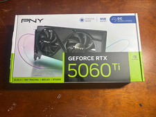 PNY NVIDIA GeForce RTX 5060 Ti OC 8GB GDDR7 Dual Fan Graphics Card – NEW SEALED picture