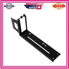 Universal Vertical GPU Mount Bracket Graphics Card Holder Black PC Support picture