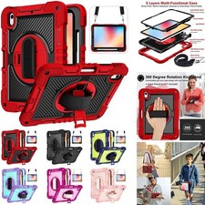 Fr iPad 10th 11th Gen A16 2025 Case Heavy Duty Shockproof Rugged Stand Cover& picture