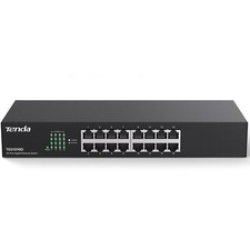 Tenda 16 Port Gigabit Ethernet Network Switch with 6KV Protection Fanless Design picture