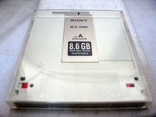 Sony EDM-8600B Optical Disk 8.6GB RW 2048 Byte Sector in Plastic Clamshell  picture