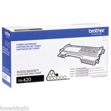 2 Genuine Brother HL-2220 2280 HL-2240 HL-2270DW TN420 Toner Cartridges HL-2230D picture