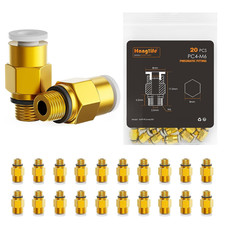PC4-M6 Bowden PTFE Tube Connectors, Push-To-Connect Quick Fittings, 1.75Mm Filam picture