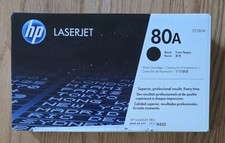 Genuine HP 80A CF280A Black Toner Cartridge New, Sealed picture