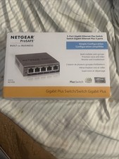 NetGear  ProSafe Plus (GS105E-100NAS) 5-Ports External Ethernet Switch picture