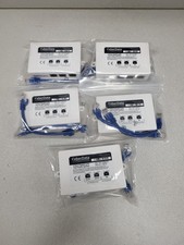 CyberData CD-011187D 2 Port Poe Gigabit Switch- LOT OF 5-  picture